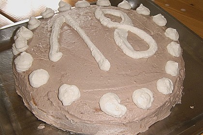 Schokoladen - Sahne Torte, ganz einfach 1