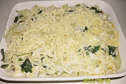 Kohlrabi - Schinken - Auflauf 1