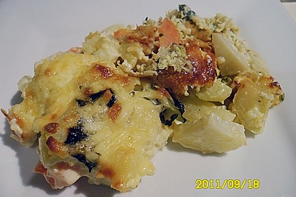 Kohlrabi - Schinken - Auflauf 2