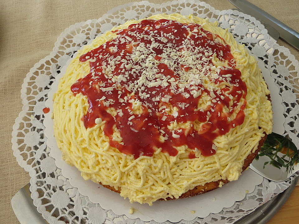 Spaghetti - Torte (Rezept mit Bild) von Mery | Chefkoch.de