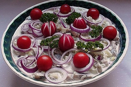 Heringssalat mit Pellkartoffeln 2