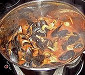 Miesmuscheln in Tomaten - Wei&szlig;weinsauce (Bild)