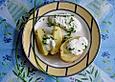 Schmandcreme mit Knoblauch