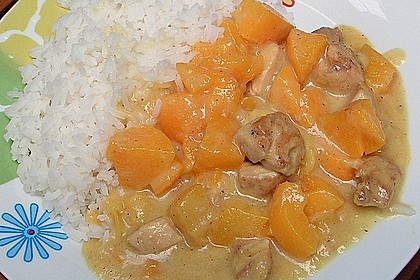 Fruchtiges Curry - Geschnetzeltes 1