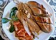 Gebratener Chicor&egrave;e mit Tomate und Fetak&auml;se