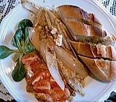 Gebratener Chicor&egrave;e mit Tomate und Fetak&auml;se (Bild)
