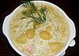 Gratinierte Dillkartoffeln mit Lachs