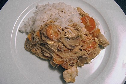 Asiatische Glasnudelpfanne 4