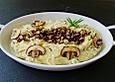 Buttermilch - Champignon Polenta