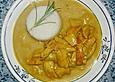 Fruchtiges Putencurry