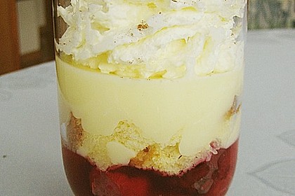 Einfaches Trifle im Glas 1