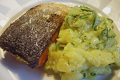 Gurken - Kartoffel Salat 3