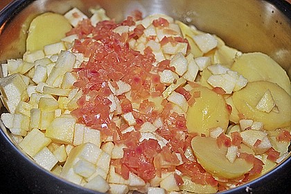 Gurken - Kartoffel Salat 4