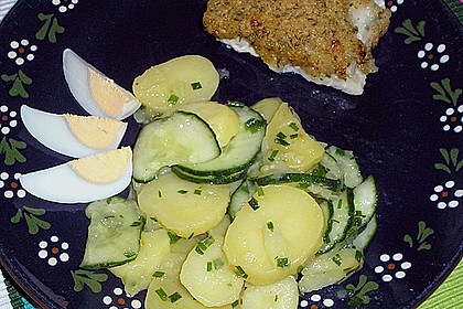 Gurken - Kartoffel Salat 1