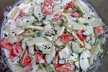 Gurken - Tomaten Salat