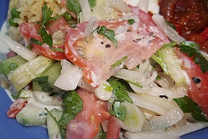Gurken - Tomaten Salat 2