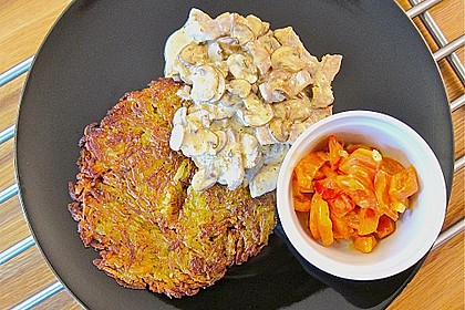Geschnetzeltes Zürcher Art mit Rösti 3