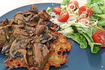 Geschnetzeltes Zürcher Art mit Rösti