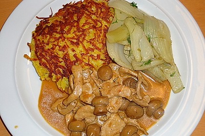Geschnetzeltes Zürcher Art mit Rösti 4