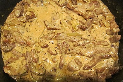 Geschnetzeltes Zürcher Art mit Rösti 2
