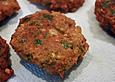 Masala Vadai - w&uuml;rzige Linsen-Krapfen