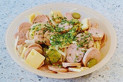 K&auml;se-Wurstsalat