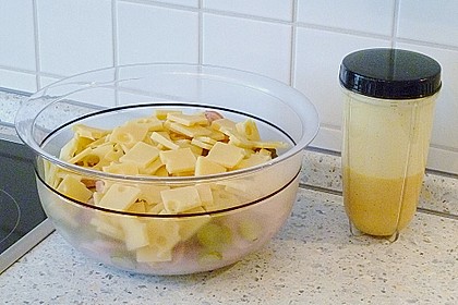 K&auml;se-Wurstsalat 1
