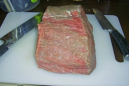 Roastbeef mit Senf-Kr&auml;uter Marinade