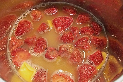 Erdbeer-Mango Gr&uuml;tze mit Vanille 1