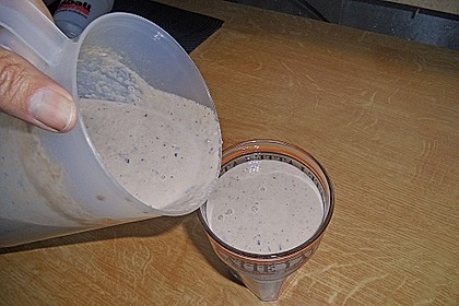 Fruchtiger und fettarmer Milchshake 1