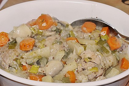 H&auml;hnchen in Riesling