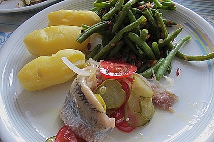 Matjesfilet bunt mariniert