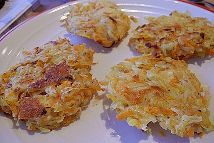 Kartoffel-Karotten-Feta Bratling 1