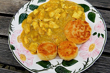 Curryfischragout mit Reispl&auml;tzchen 1