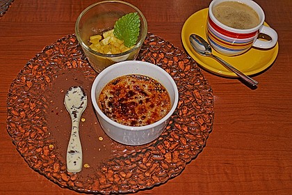 Kaffee-Cr&egrave;me br&ucirc;l&eacute;e