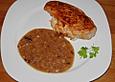 Sherry-H&auml;hnchen mit Mandelsauce