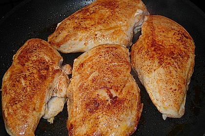 Sherry-H&auml;hnchen mit Mandelsauce 2