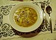 Niederdeutsche Kartoffel-Birnensuppe