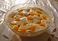 Mascarpone-Pfirsich-Creme
