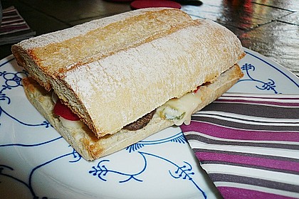 Ciabatta "speciale" mit Gorgonzola 1