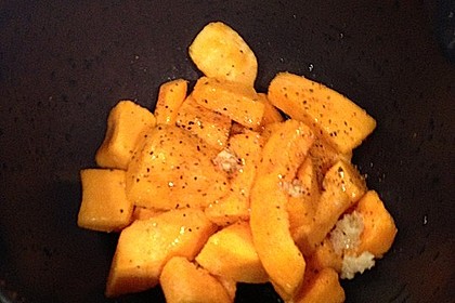 Ger&ouml;steter Butternutk&uuml;rbis 1
