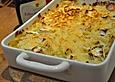 Zucchinilasagne mit Curry
