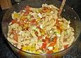 Feta-Gem&uuml;se mit Nudeln