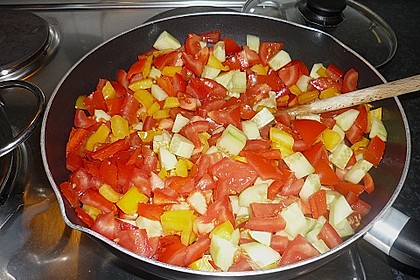 Feta-Gem&uuml;se mit Nudeln 1