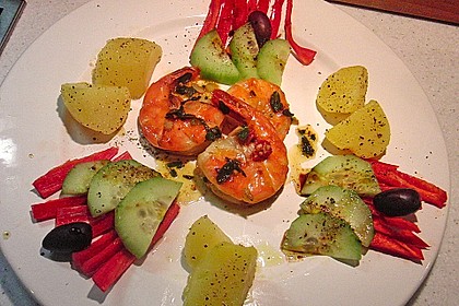 Gambas in roter So&szlig;e 3