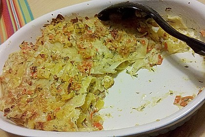 K&uuml;rbislasagne mit Ingwer