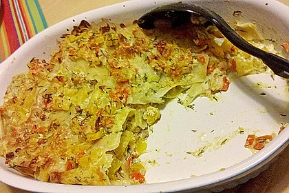 K&uuml;rbislasagne mit Ingwer 1