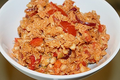 Bohnen-Thunfisch-Salat