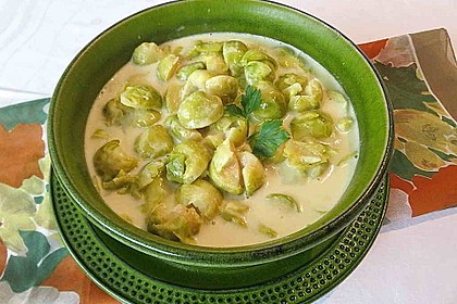Sahne-Rosenkohl