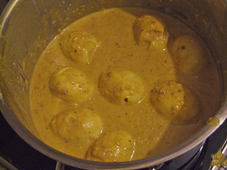 Eier Curry